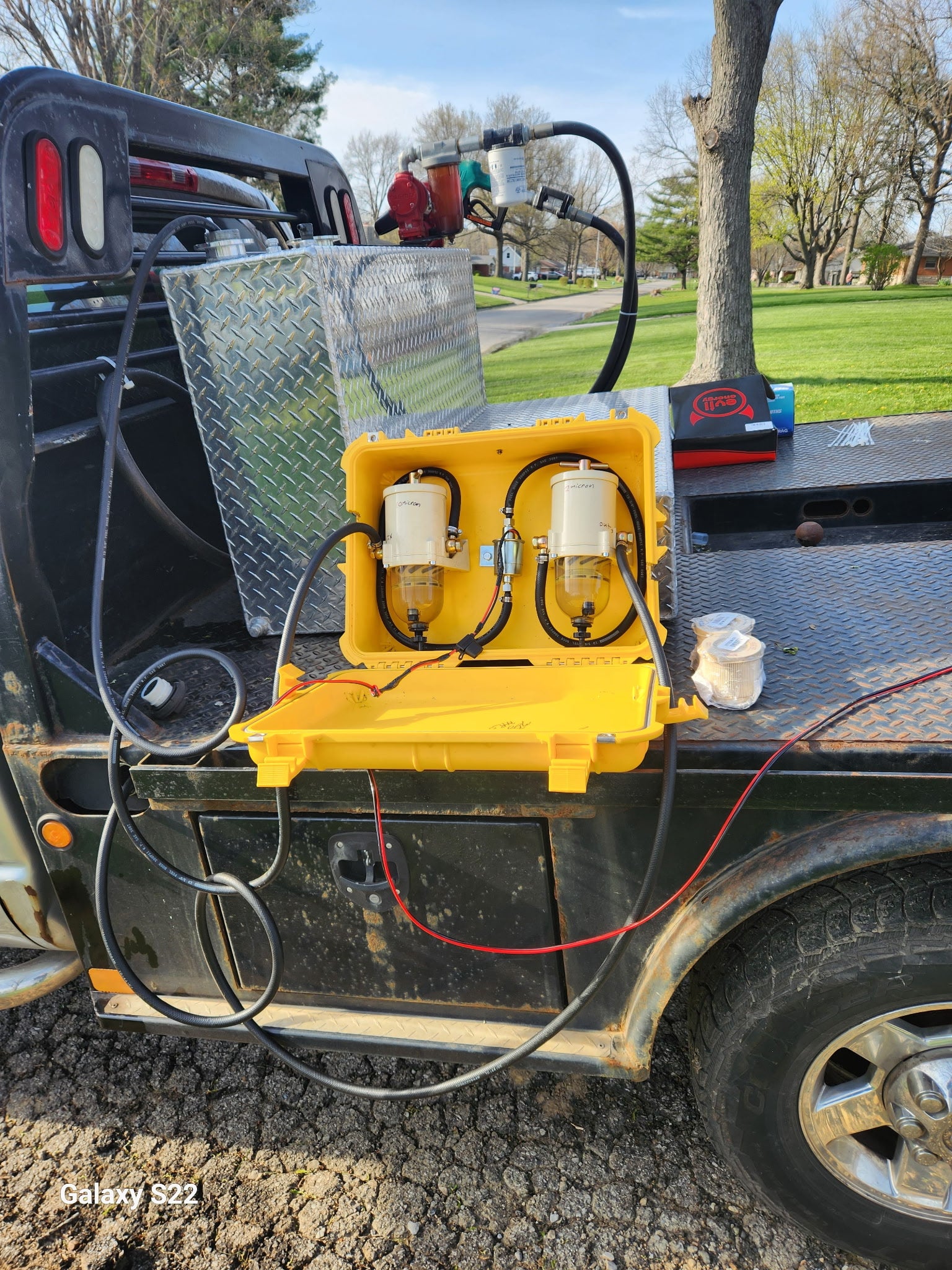 Portable Diesel Fuel Water Removal Unit